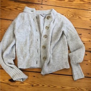 Everlane alpaca cardigan